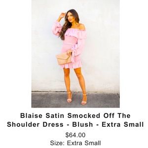 Vici NWT Pink mini dress / size XS